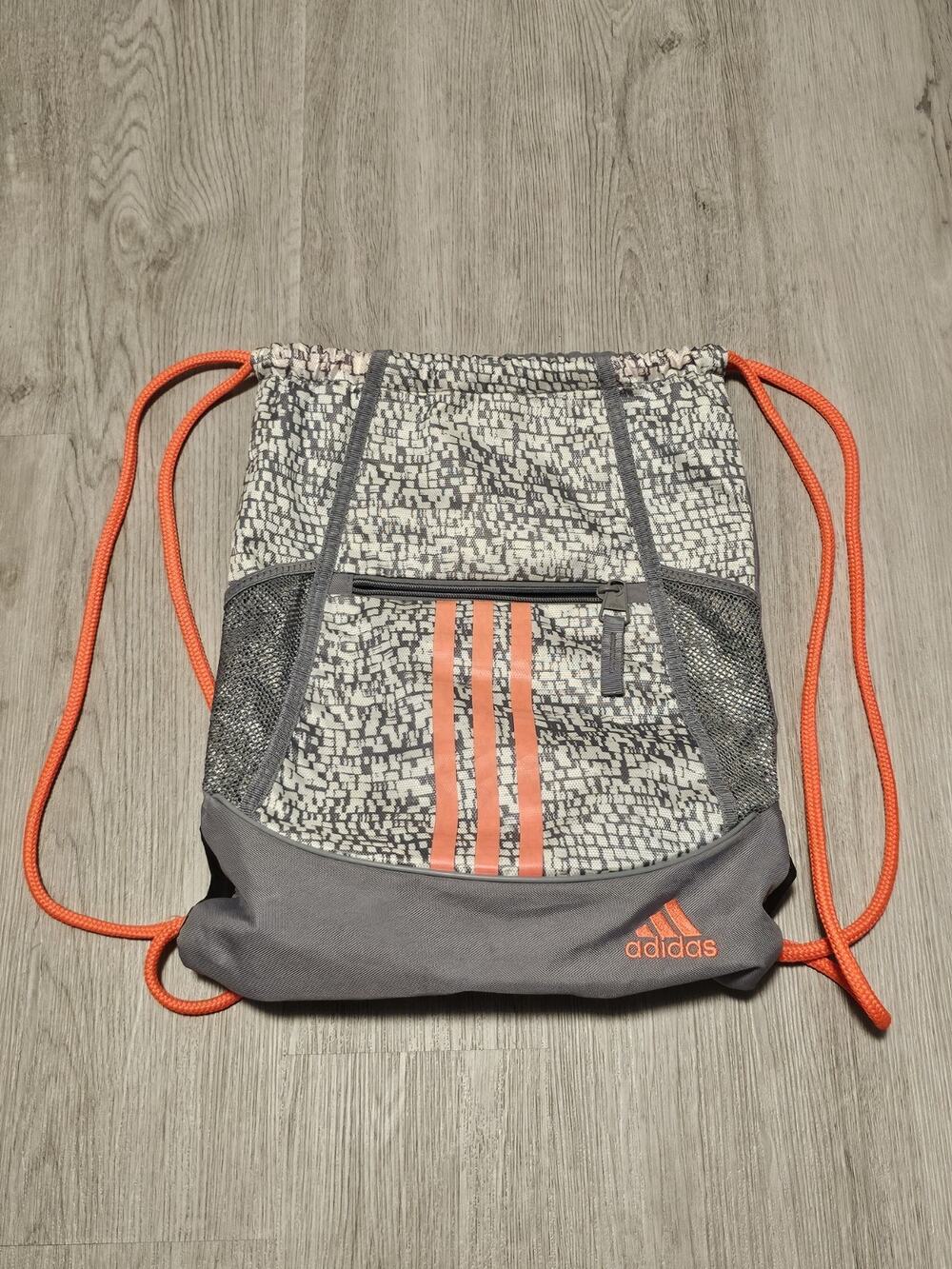ADIDAS Cinch Sack With Outside Pocket